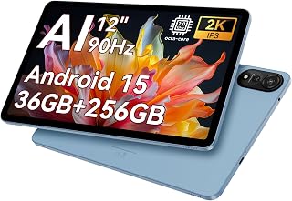 Compare Blackview 8 Inch Tablet Android 15 Tablets with Protective Case, 1340 x 800 Display, Mini Tablet Gaming, 12GB RAM, 128GB ROM2TB TF, Gemini AI, Face ID, Widevine L1WiFi5000mAh8MP+5MPGPSOTGOTA at KSA Price