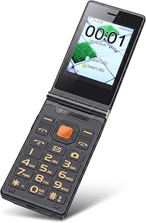 Compare Bewinner Dual Screen Flip Phone with Camera, Large Fonts, Voice Broadcast System, Family Numbers, 4800mAh Battery, GSM 85090018001900 MHZ, Dual SIM Dual Standby, Support Up to 64GB, Green at KSA Price