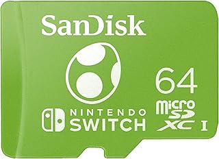 SanDisk 64GB microSDXC Card Licensed for Nintendo…