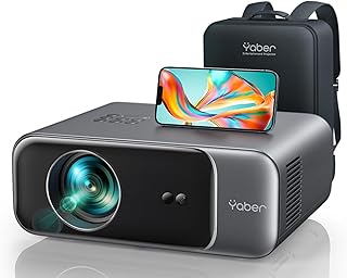 [Auto Focus/4K Support] Projector with WiFi 6 and…