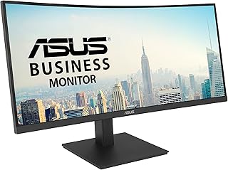Compare ASUS VA34VCPSN Docking Monitor – 34 inch, 3440 x 1440, 1500R Curvature, Frameless at KSA Price