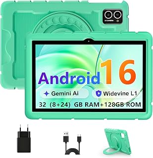 2026 Tablet 10 Inch Android 16 Tablet Widevine…