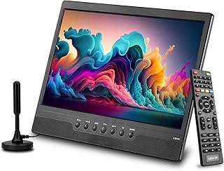 14inch Small Portable TV with Rechargeable Battery-Digital…