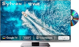 SYLVOX 12 Volt TV, 22" Smart TV with…
