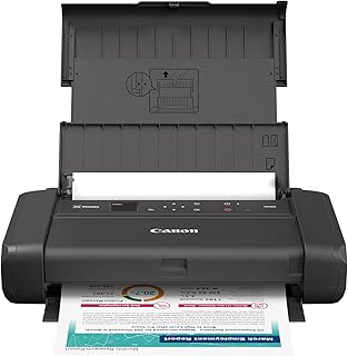 Canon PIXMA TR160 Wireless Portable Printer, 50-Sheet…