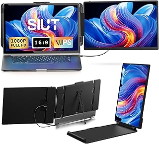 Compare Laptop Screen Extender Monitor Portable  14 inch IPS FHD 1080P Extended Dual Monitor for 13"17" Laptops TypeCHDMIUSBA Compatible with Windows Mac Travel Work at KSA Price