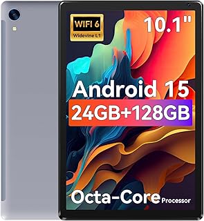 Compare Tablet,10.1" Android Tablet with Octacore Processor 10GB RAM 128GB ROM HD IPS Touchscreen 8H Battery, WiFi 6, BT 5.0, Dual Camera, Google Tablets 2024 at KSA Price