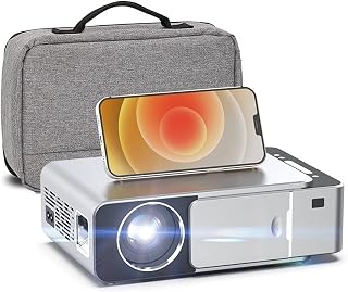Compare BTZHY Home Office Projecter Projector Support Movie Game Portable Cinema Beamer Smartphone Color : BasicSilver H96 MAX, Size : UK plug at KSA Price