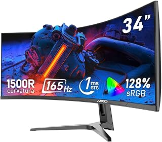 NIKO 34 Inch Ultra-Wide Curved Gaming Monitor,…