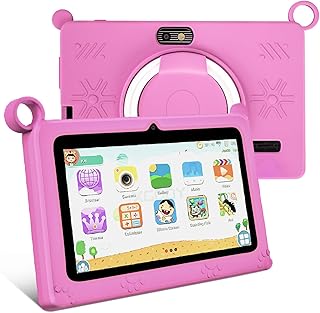 7 inch Kids Tablet, Quad Core Android 12 2GB…