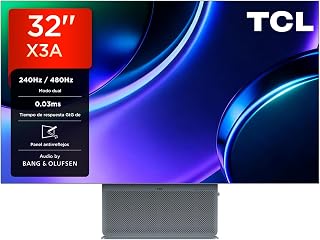Compare TCL 31.5" 32 x 3A OLED monitor, 4K UHD resolution 3840 x 2160, OLED+ technology, 240Hz, 480Hz FHD, matte display, 1300 nits peak brightness, 0.03ms GTG response time, AMD Freesync at KSA Price