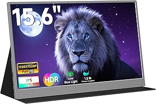 AYY Portable Screen 15.6 Inch FHD 1080P USB-C…