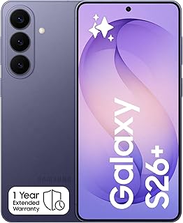Compare Samsung Galaxy S26+ Cobalt Violet, 256GB Storage, AI Phone, 12GB RAM, Customized AP, Photo Assist, 50MP Camera, 4900mAh Battery, 1 Year Manufacturer Extended Warranty KSA VersionAmazon Exclusive at KSA Price