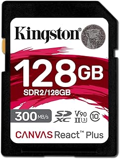 Kingston Canvas React Plus 128GB SD Card | SDXC…
