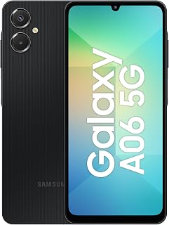 Samsung Galaxy A06 5G (Black, 4GB RAM, 64GB…
