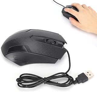 Compare USB Wired Mouse, Professional Laptop Gaming Mouse, 2400DPI Engineer Design Optical Computer Mice Q57 at KSA Price