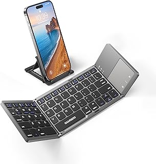 Samsers Foldable Bluetooth Keyboard With Touchpad…