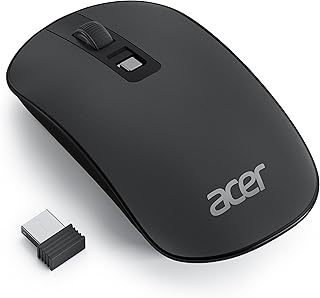 Acer Computer Mouse Wireless, 2.4G Slim USB Wireless…