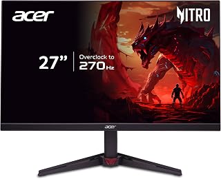 Acer Nitro VG270UZ1 Gaming Monitor 27 Inch (68.6…