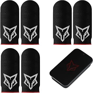 Mobile Phone Game Finger Sleeves [6pcs], Anti-Sweat…