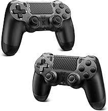 2pcs Wireless Controller for PS-4, Dual Vibration…