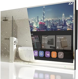 Soulaca 22 inch Smart LED Mirror TV for…