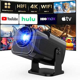 [NetfIix Official/Stereo Speakers] 4K Projector…