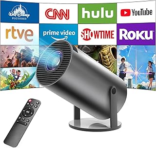 Astarama Mini Projector,HY300 Pro Smart Projector,4K…