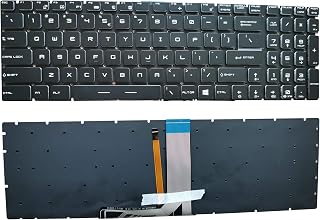 Compare Laptop Replacement Keyboard with Backlight for MSI GE62 GS60 GS70 GS72 GE72 GT72 MS1772 Series Part Number V143422AK1 19000184 US Layout at KSA Price
