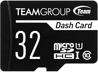 TEAMGROUP Dash Card 32GB for Dash Cam MicroSDHC…