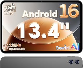 TECLAST T65 13.4 Inch Android 16 Tablet, 120Hz…