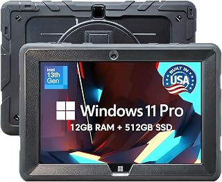 Compare Fusion5  10.1" Windows 11 Rugged Professional Tablet PC, 12GB RAM, 512GB SSD, 13th Gen Intel, Full HD with Windows, HDMI, USB C  Full 2Year Damage Warranty at KSA Price