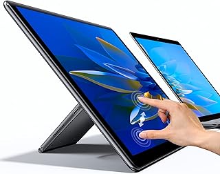 Compare UPERFECT Y Portable Monitor Freestanding Touchscreen, 15.6''FHD 1080P IPS Screen with Adjust Stand, 2000:1 Contrast Ratio, 100% sRGB wStandard HDMIUSB 3.0Type C, Builtin SpeakerAmbient Light at KSA Price