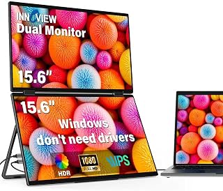 InnoView Laptop Screen Extender 15.6" Dual Portable…