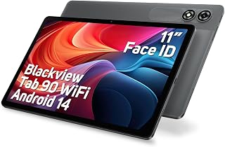 Compare Blackview Tab90 WiFi Android 14 Tablet 11 Inches, 12GB RAM 128GB Storage Space 2TB TF, Large Display Widevide L1, Octacore T606, 8200mAh Battery, 5G WiFi, Dual Camera 13MP + 8MP, GMS, BT 5.0 at KSA Price
