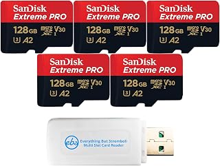 SanDisk Micro 128GB Extreme Pro Memory Card (5…