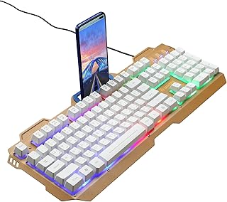 Datazone USB Wired Keyboard with RGB Multicolor…
