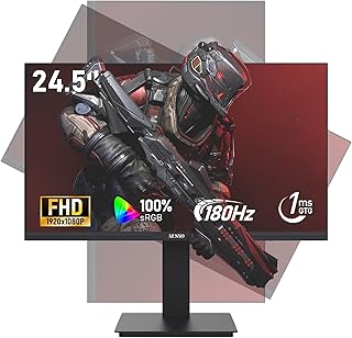 24.5" inch Gaming Monitor FHD 180Hz Computer…
