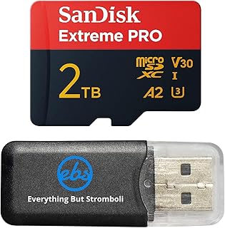 SanDisk 2TB Extreme Pro MicroSDXC Memory Card,…