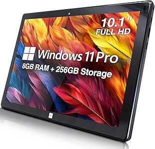 Compare Fusion5 Built in USA 10.1” Windows 11 Professional Full HD Tablet PC  8GB RAM 256GB SSD, Ultra Slim, Intel QuadCore, 10 Inch Windows Tablet, USB, HDMI  2 Year Full Warranty with Accidental Damage at KSA Price