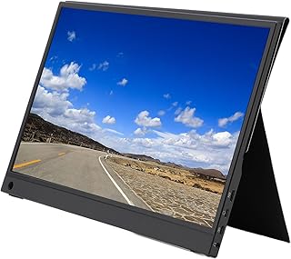 Compare Portable Monitor for Laptops, Portable Monitor 13.3 Inch, HD1920x1080 Display Ultra Slim HDR Type C for HDMI Computer Gaming Display Screen Extender with Leather Cover at KSA Price