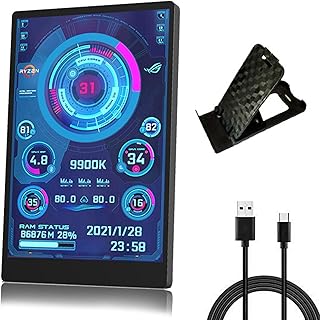 3.5in Computer Temp Monitor, Full View Temperature…