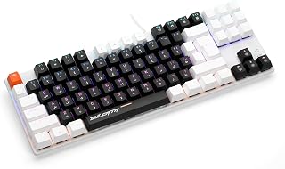Compare Turtus SulcataTKL 87 Z Mechanical Keyboard, Multicolor at KSA Price