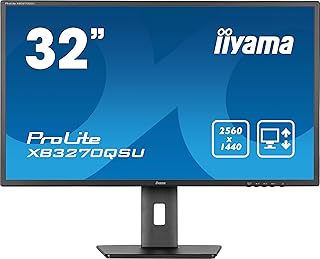 Compare IIYAMA TFT XB3270QSUB1 80cm IPS 31.5''2560x1440DP2xHDMI3xUSBhöv at KSA Price