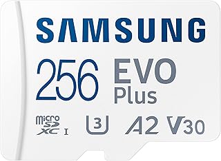 Compare SAMSUNG EVO Plus wSD Adaptor 256GB Micro SDXC, Upto 130MBs, Expanded Storage for Gaming Devices, Android Tablets and Smart Phones, Memory Card, MBMC256KAAM, 2021 at KSA Price