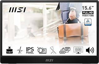 MSI PRO MP161 E2 15.6 Inch Full HD Portable…
