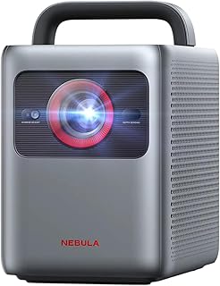 Compare Anker NEBULA Cosmos 4K SE Laser+LED Dolby Vision Projector, 4K projector with 1800 ANSI Lumens High Brightness, 200" Huge Screen, Enhanced Image Quality, Google TV, Portable Projector with Handle at KSA Price