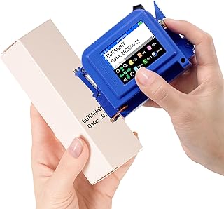 Handheld Inkjet Printer E11, 0.5 inch Mini Handheld…