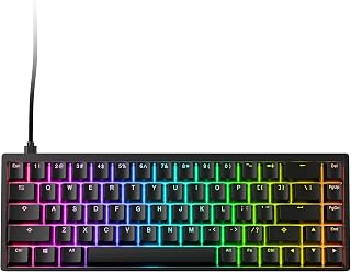 Compare ENDGAME GEAR KB65HE Gaming Keyboard, ANSI US – Hall Effect Technology, Gateron KS37B Switches, Aluminum Body, Ducky Doubleshot PBT Keycaps, RGB Lighting at KSA Price