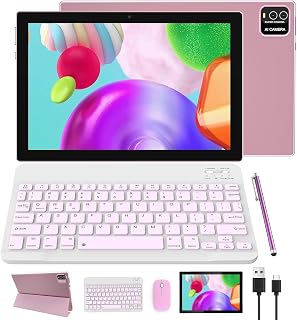 Android Tablet 2 in 1 Tablets 10 Inch…